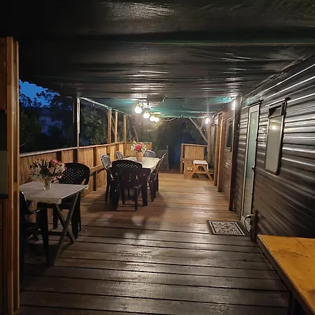 Et Mobile Home, Au Sein Du Maquis Corse Avec Piscine Privative 9mx4m Шале *
