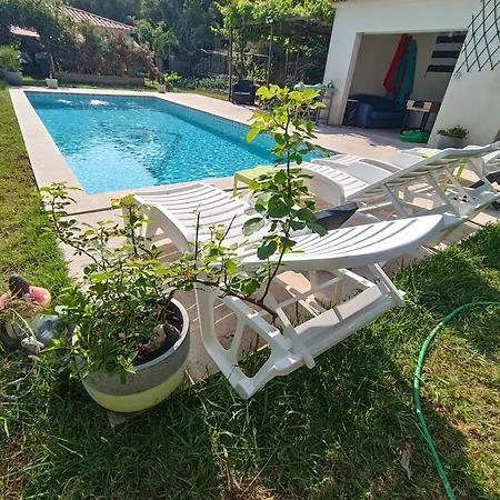 Et Mobile Home, Au Sein Du Maquis Corse Avec Piscine Privative 9mx4m