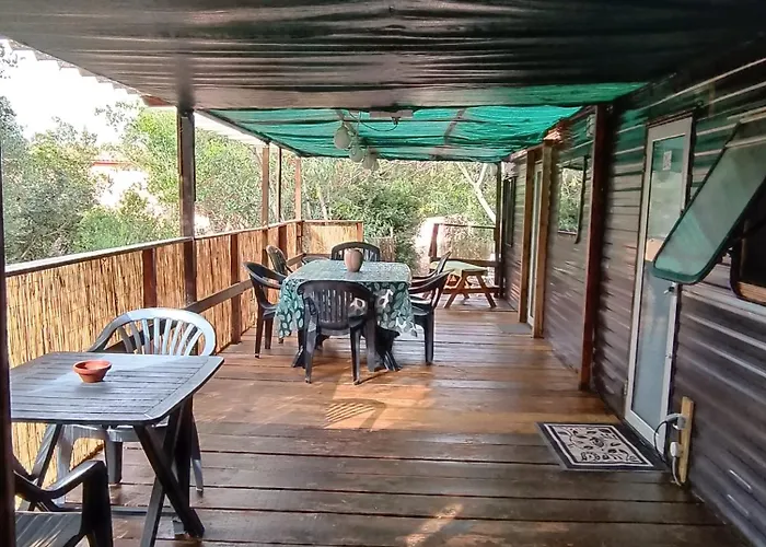 Et Mobile Home, Au Sein Du Maquis Corse Avec Piscine Privative 9mx4m