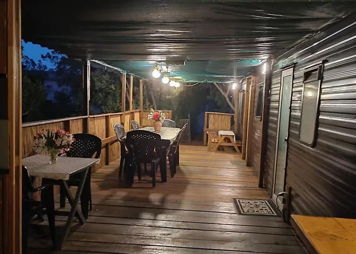 Et Mobile Home, Au Sein Du Maquis Corse Avec Piscine Privative 9mx4m Chalet *