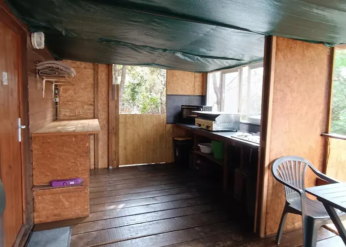 木屋 Et Mobile Home, Au Sein Du Maquis Corse Avec Piscine Privative 9mx4m