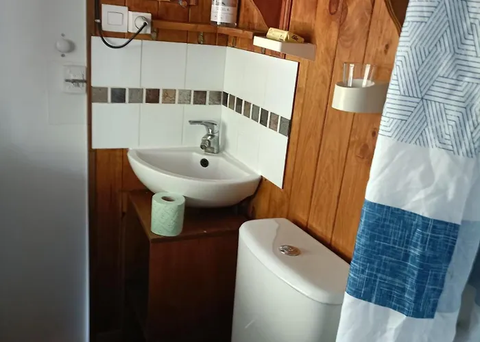 木屋 Et Mobile Home, Au Sein Du Maquis Corse Avec Piscine Privative 9mx4m *